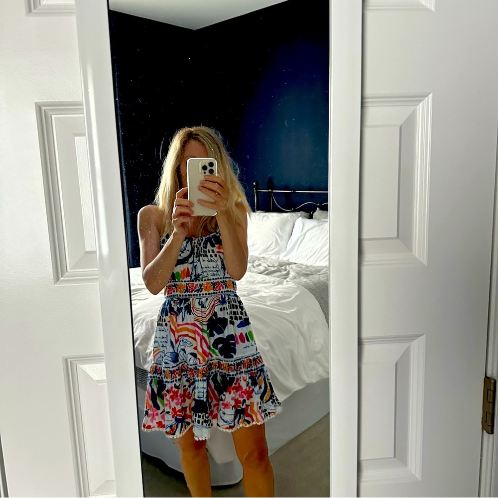 FARM Rio Colorful Mini Dress